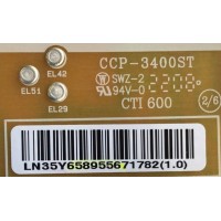 FUENTE DE PODER PARA TV LG / NUMERO DE PARTE EAY65895567 / EAX69502109 / EPCD10CB1C / 3PCR03132A / LGP43NT-21U1 / MODELOS 43UR8000AUA.BUSSLKR / 43UQ8000AUB BUSYLJM / 43UQ7590PUB BUSFLJM / 43UQ7070ZUD BUSYLJM / 43UQ7070ZUD BUSFLKR / 43UQ9000PUD BUSSLJM